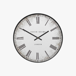 Clara Wall Clock in Black
