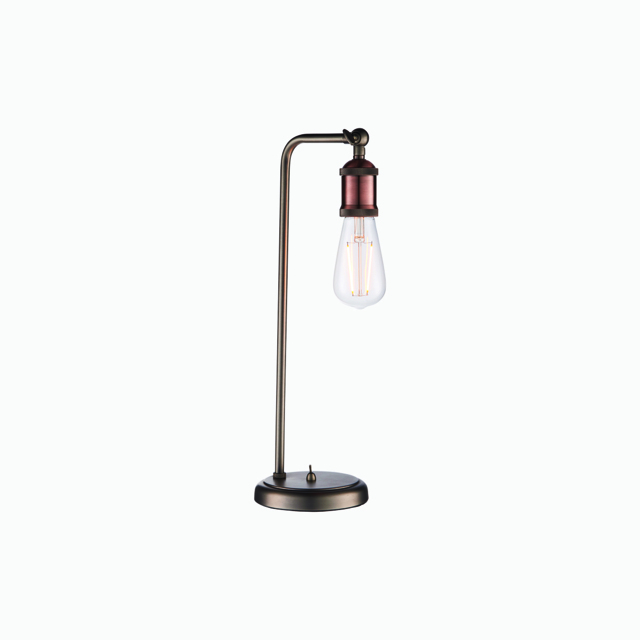 Anker Table Lamp in Aged Pewter