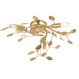 Liko Gold Leaf Flush Light