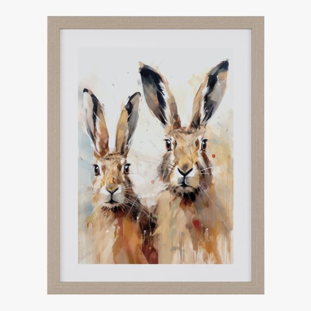 Holly and Hazel Framed Wall Art