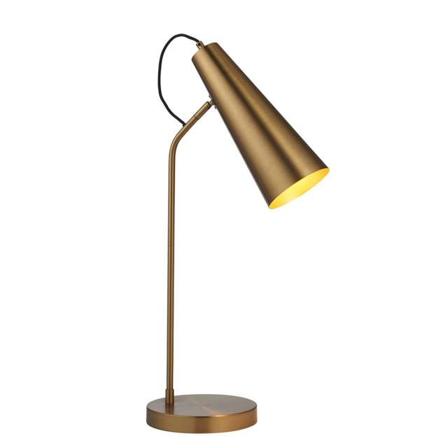 Kalani Table Lamp in Warm Antique Brass