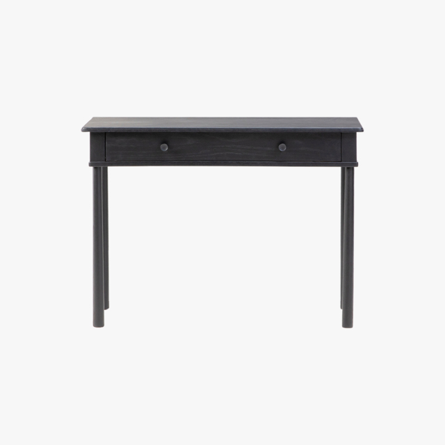 Rebecca Oak Dressing Table in Black