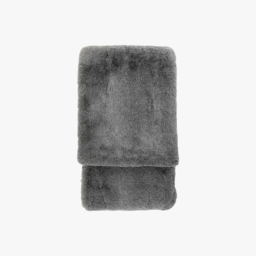 Snug Fur Throw in Grey, Large