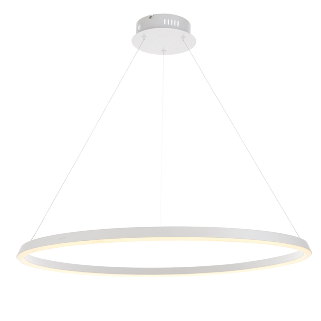 Sydney Pendant in Matt White