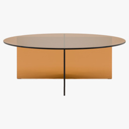Alora Coffee Table in Bronze