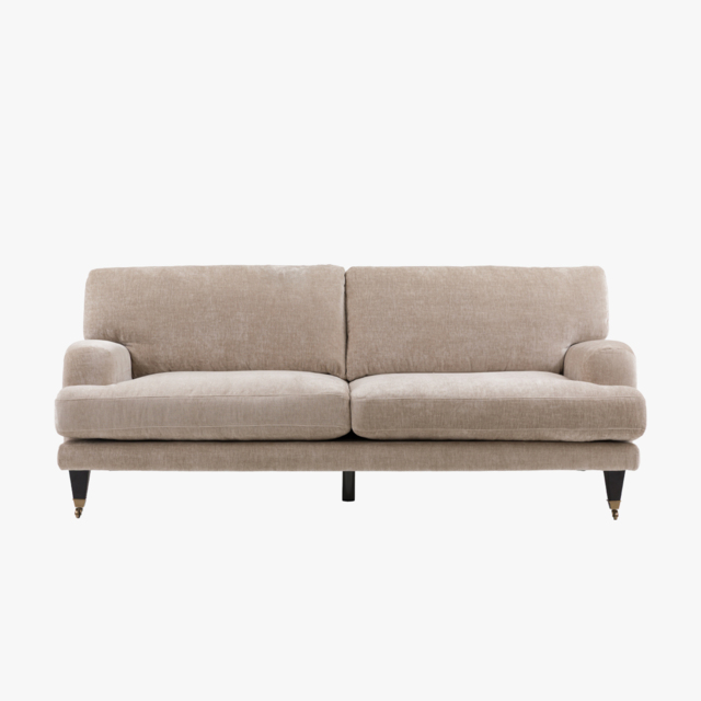 Fairmont 4 Seater Sofa in Velour Cream