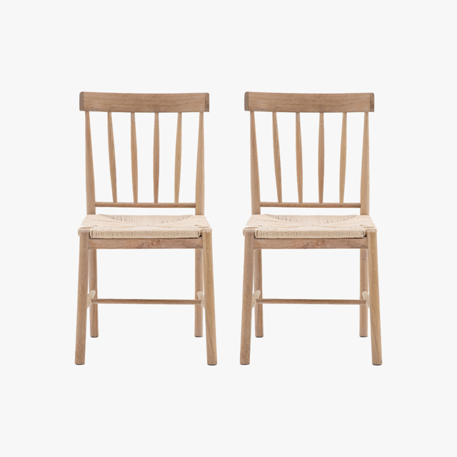 Harvest Dining Chair in Natural - Set of 2