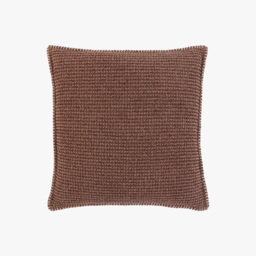 Junia Textured Cushion in Brown
