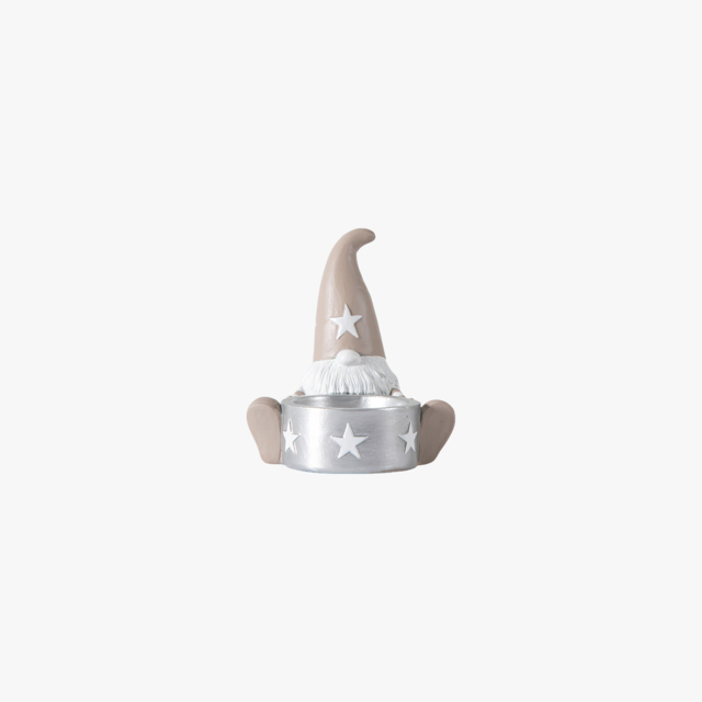 Elfi Gonk Tealight Holder in Beige