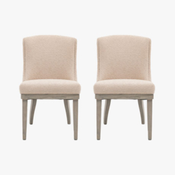 Arcadia Dining Chair in Natural, Set of 2