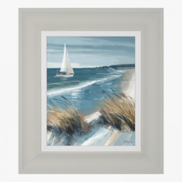 Beacon of Calm and Sail Away Framed Art, Set of 2