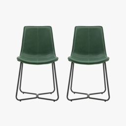 Weyburn Green Dining Chair, Set of 2