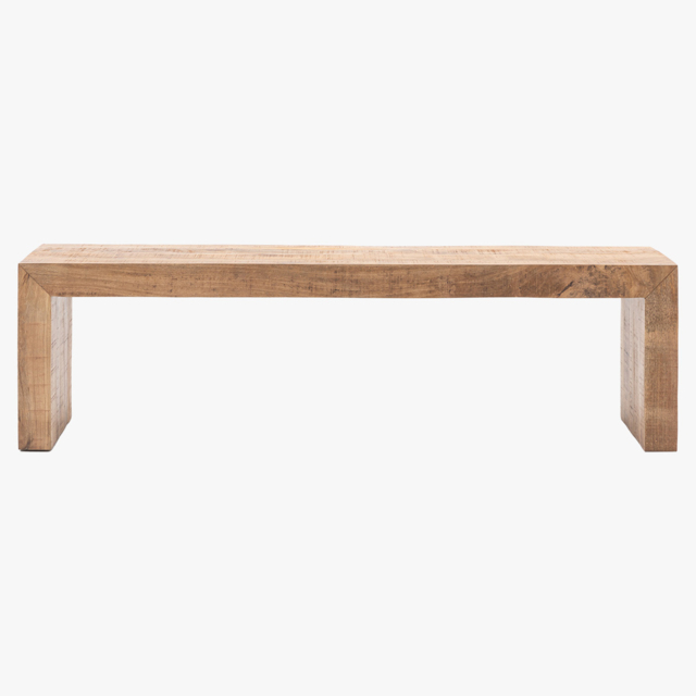 Seville Mango Dining Bench in Natural