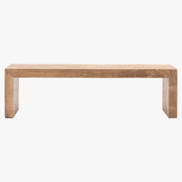 Seville Mango Dining Bench in Natural