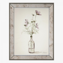 Watercolour Cosmos Framed Art