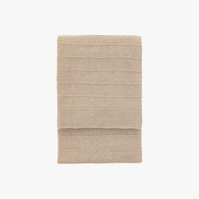 Marlow Knit Throw in Taupe