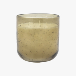 Ambience Glass Candle in Green Sandalwood and Cedarwood, Small