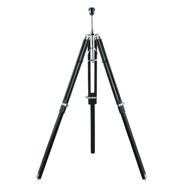 Morgan Tripod Floor Lamp & Linen Shade