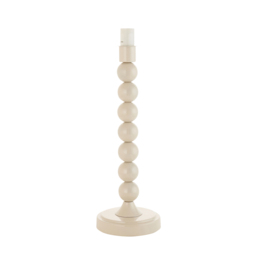 Perline Table Base Almond White