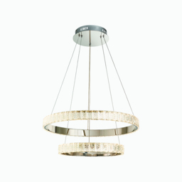 Valdis Contemporary Double Ring Pendant