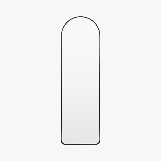 Glimpse Arch Mirror in Black