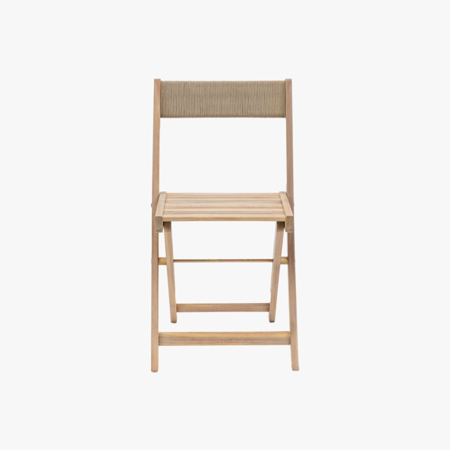 Carefree Outdoor Folding Chair Natural, Set of 2