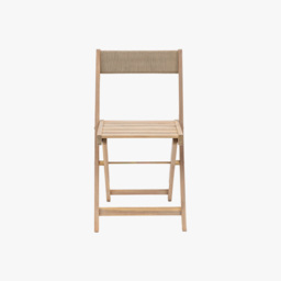 Carefree Outdoor Folding Chair Natural, Set of 2