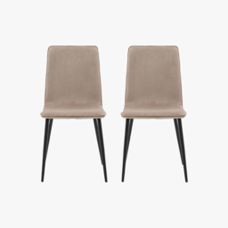 Humble Dining Chair in Taupe - Set of 2