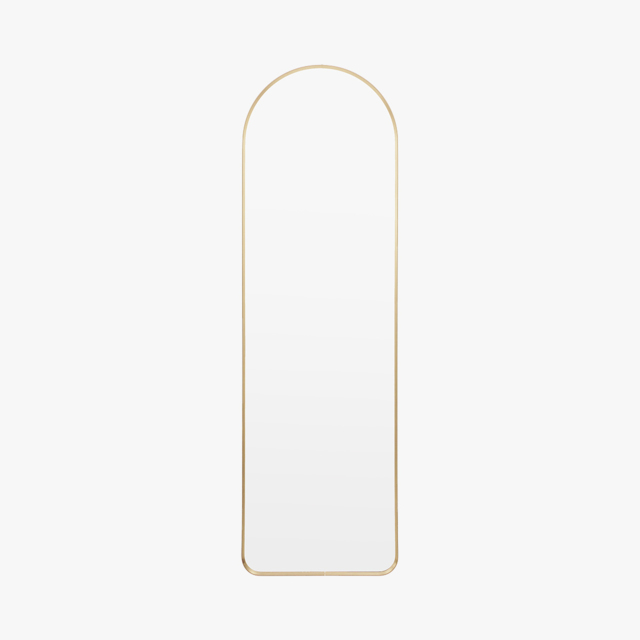 Glimpse Arch Mirror in Gold