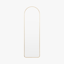 Glimpse Arch Mirror in Gold