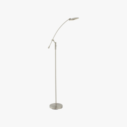 Abbelone Nickel Floor Lamp