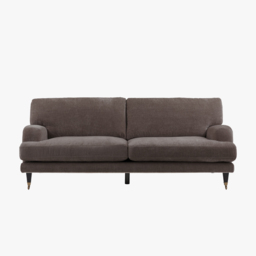 Fairmont 3 Seater Sofa in Velour Grey