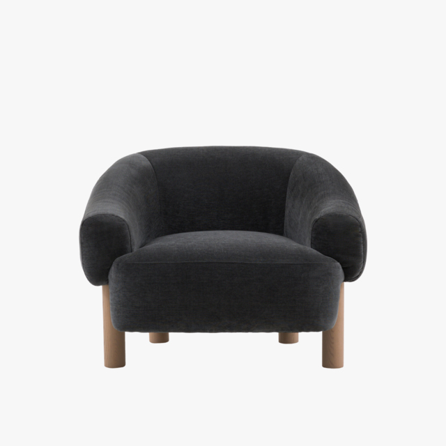 Milo Armchair in Grey