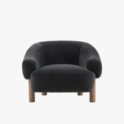 Milo Armchair in Grey