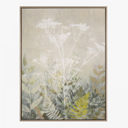 Wildflower Silhouette Framed Wall Art