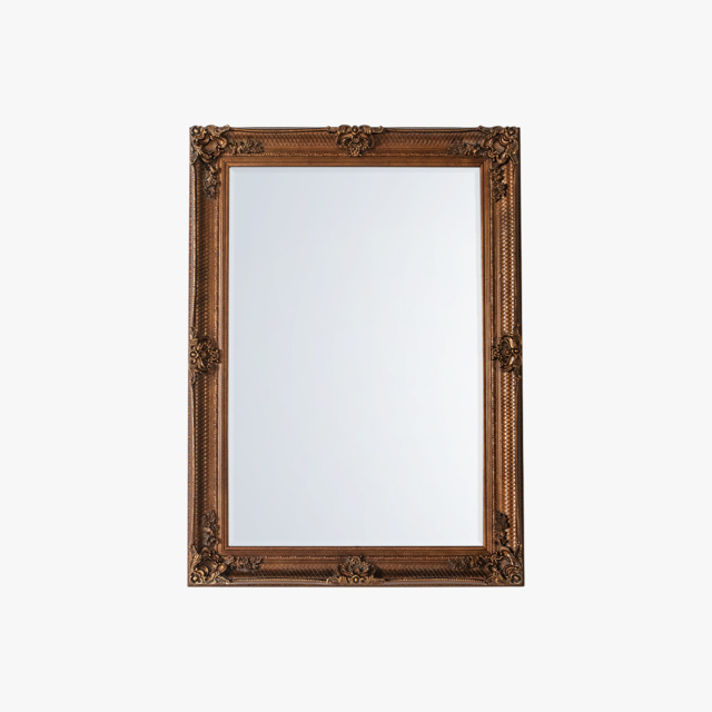 Clarissa Wall Mirror in Gold