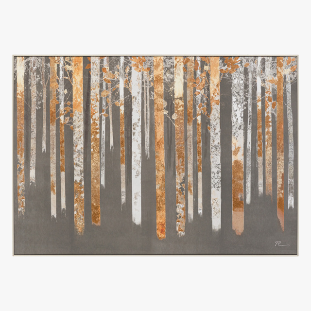 Quiet Radiance Framed Canvas