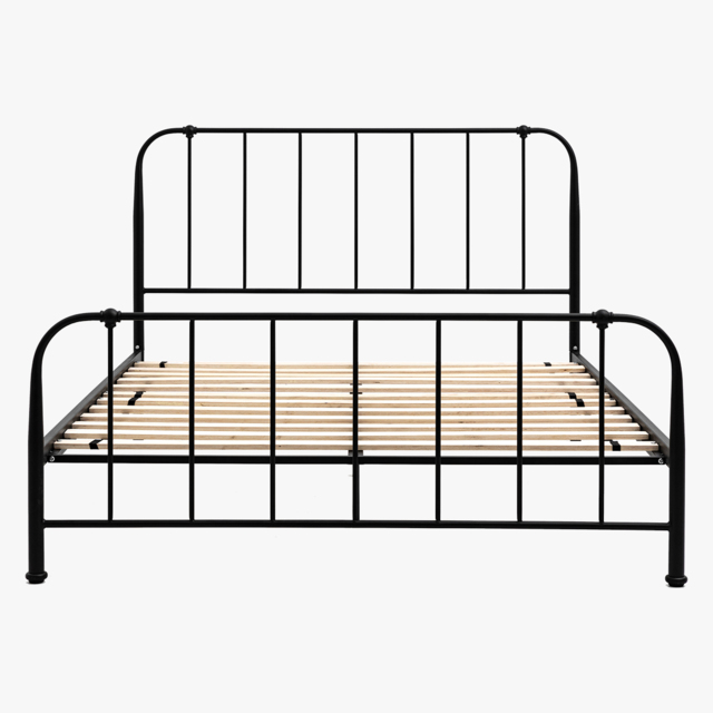 Drowsy Double Bedstead in Black