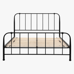 Drowsy Double Bedstead in Black