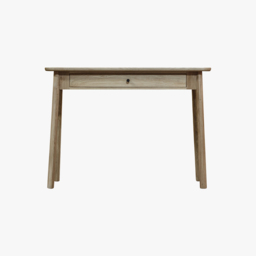 Noranda Oak Dressing Table in Grey