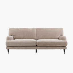 Fairmont 3 Seater Sofa in Velour Cream