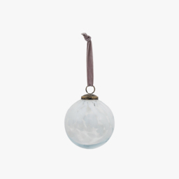 Mercier Tortoiseshell Bauble, White, Medium