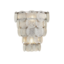 Shelly Multi-Layered Textured Wall Light