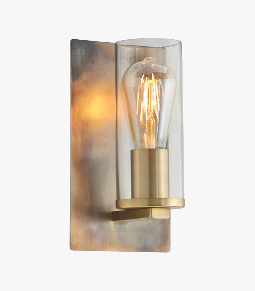 Timothy Wall Light in Bronze Patina