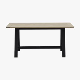 Harvest Trestle Dining Table in Meteor Large