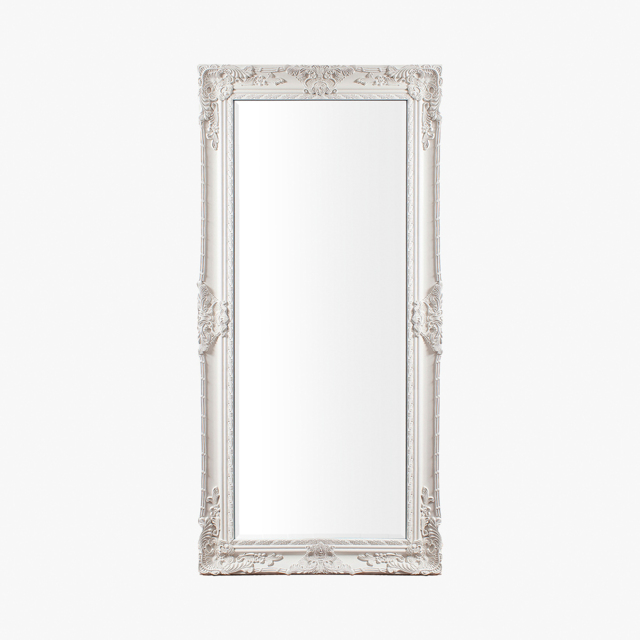 Versailles Leaner Mirror in Cream