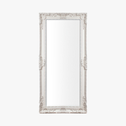Versailles Leaner Mirror in Cream