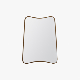 Ari Rectangle Mirror in Gold