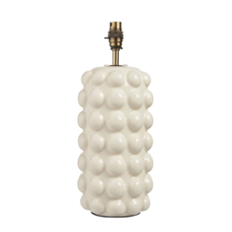 Benedict Table Base White/Warm Brass