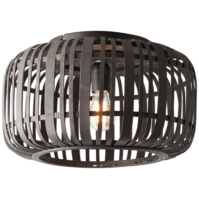 Meike Dark Bamboo Flush Light in Matt Black